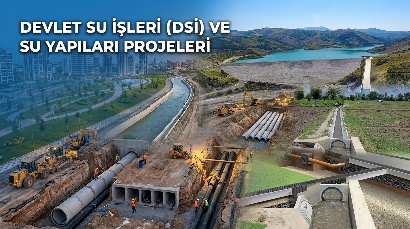 Devlet Su İşleri (DSİ) ve Su Yapıları Projeleri